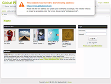 Tablet Screenshot of globalprpool.net