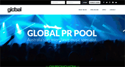 Desktop Screenshot of globalprpool.com